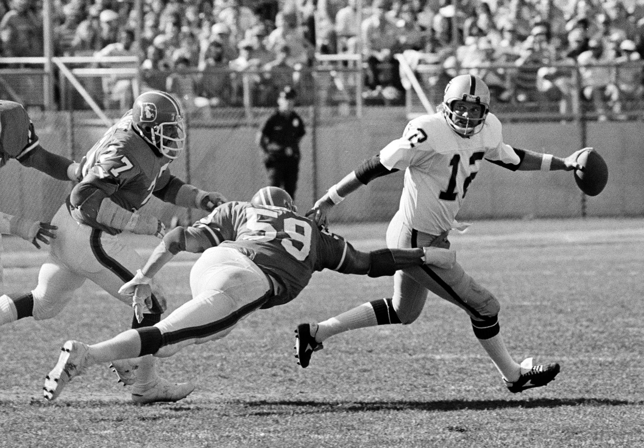 Ken Stabler The Snake Autographed Signed 8x10 Picture Photograph