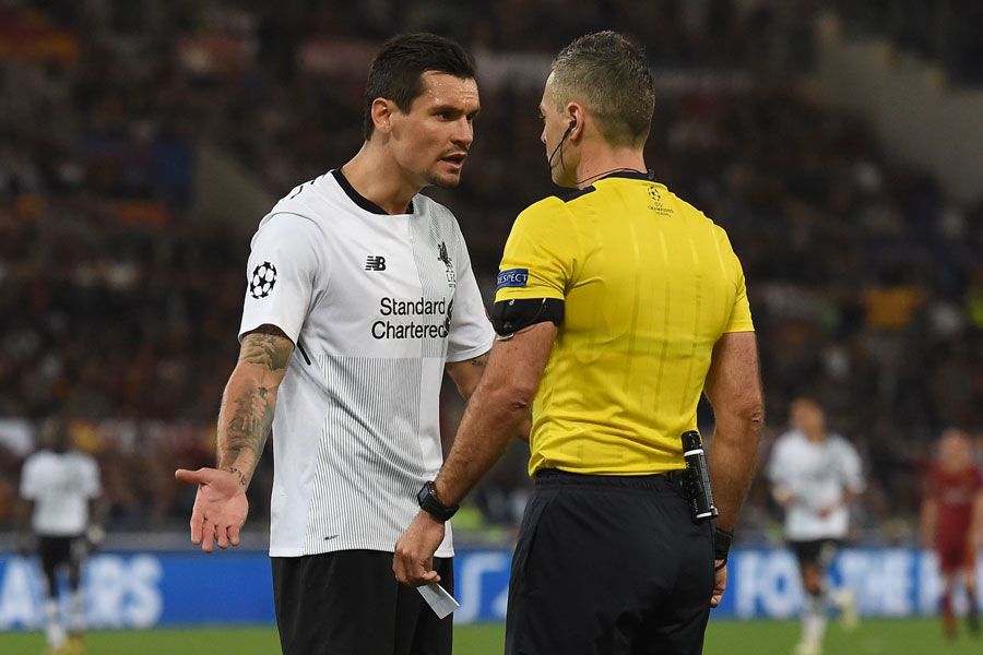 Dejan Lovren, Damir Skomina