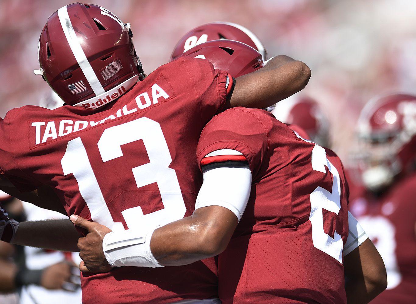 Alabama teammates make Tagovailoa's case for winning the Heisman Trophy