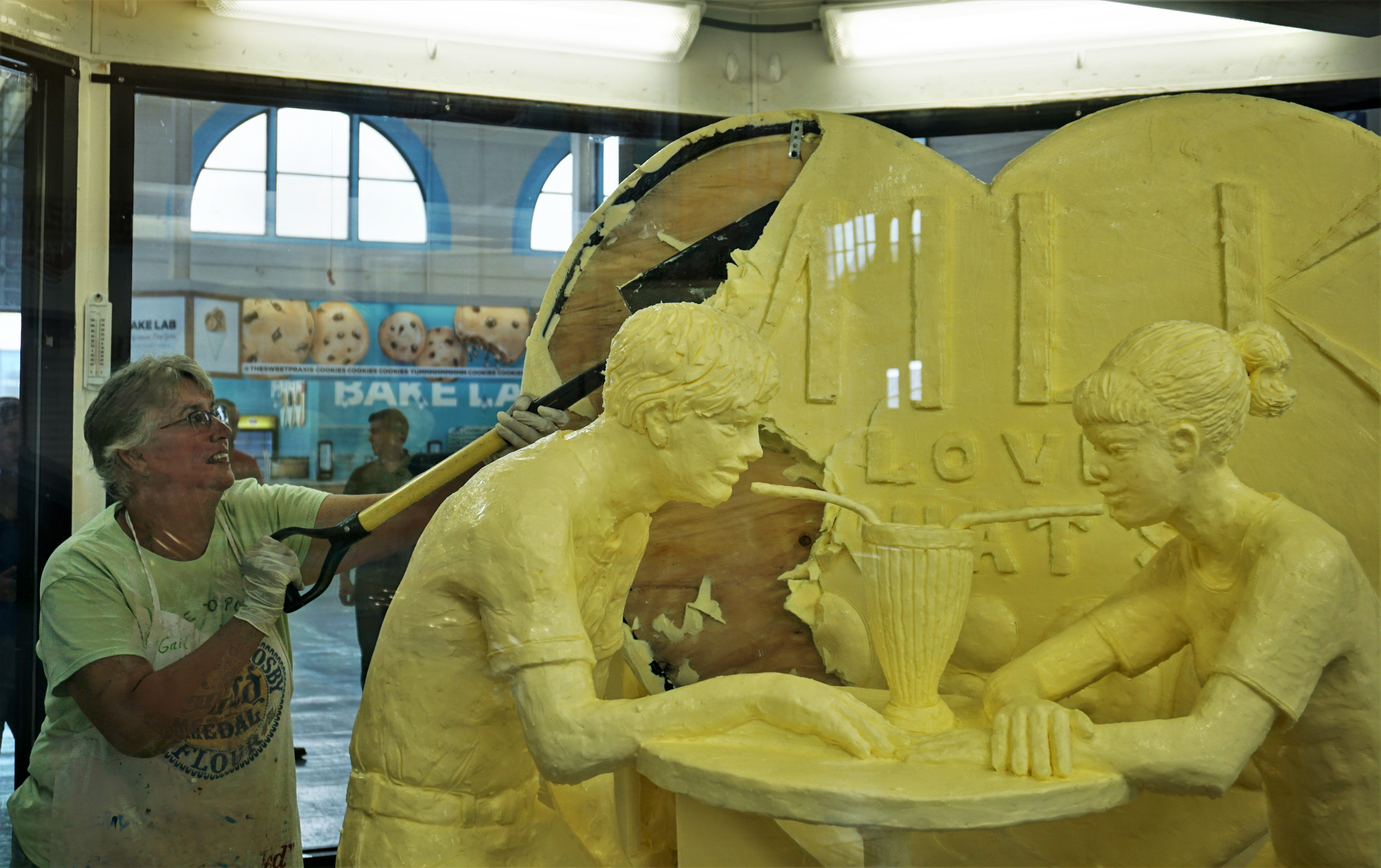 What Happens to the Butter Sculpture After the New York State Fair