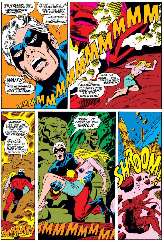 Moretón abrazo Grafico Los cómics clave en la historia de Capitana Marvel - La Tercera
