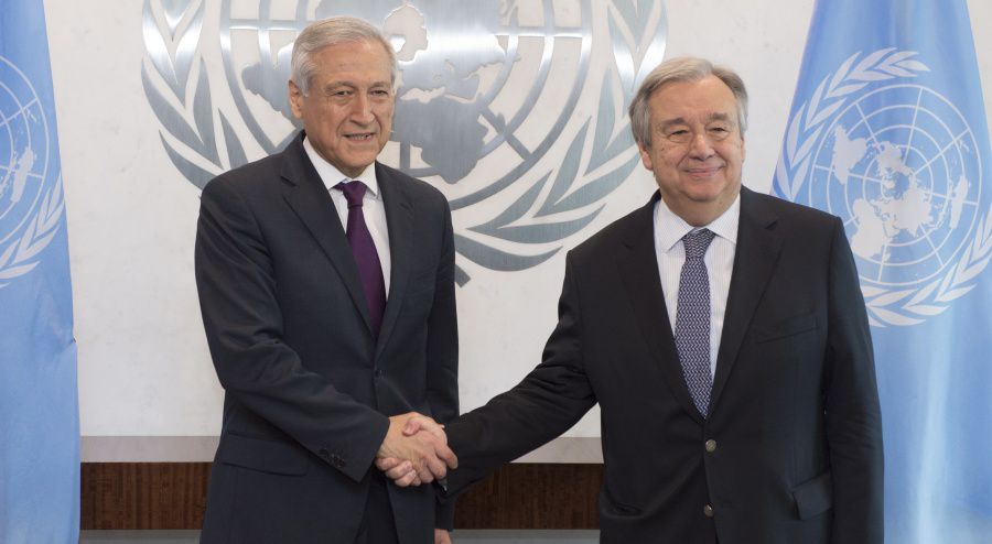 Secretary-General Meets Foreign Minister, Republic of Chile.