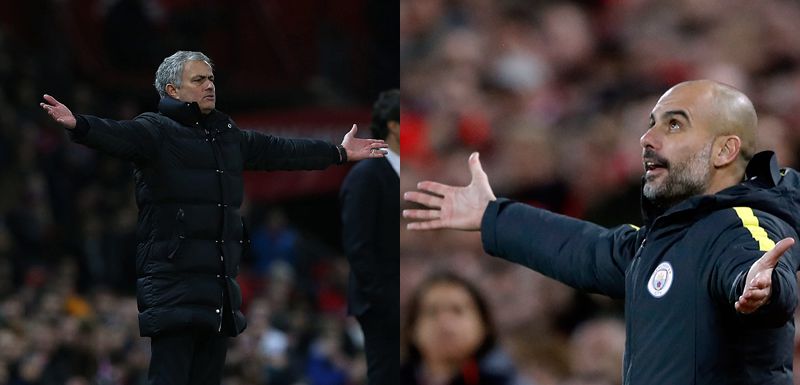 Pep Guardiola, José Mourinho