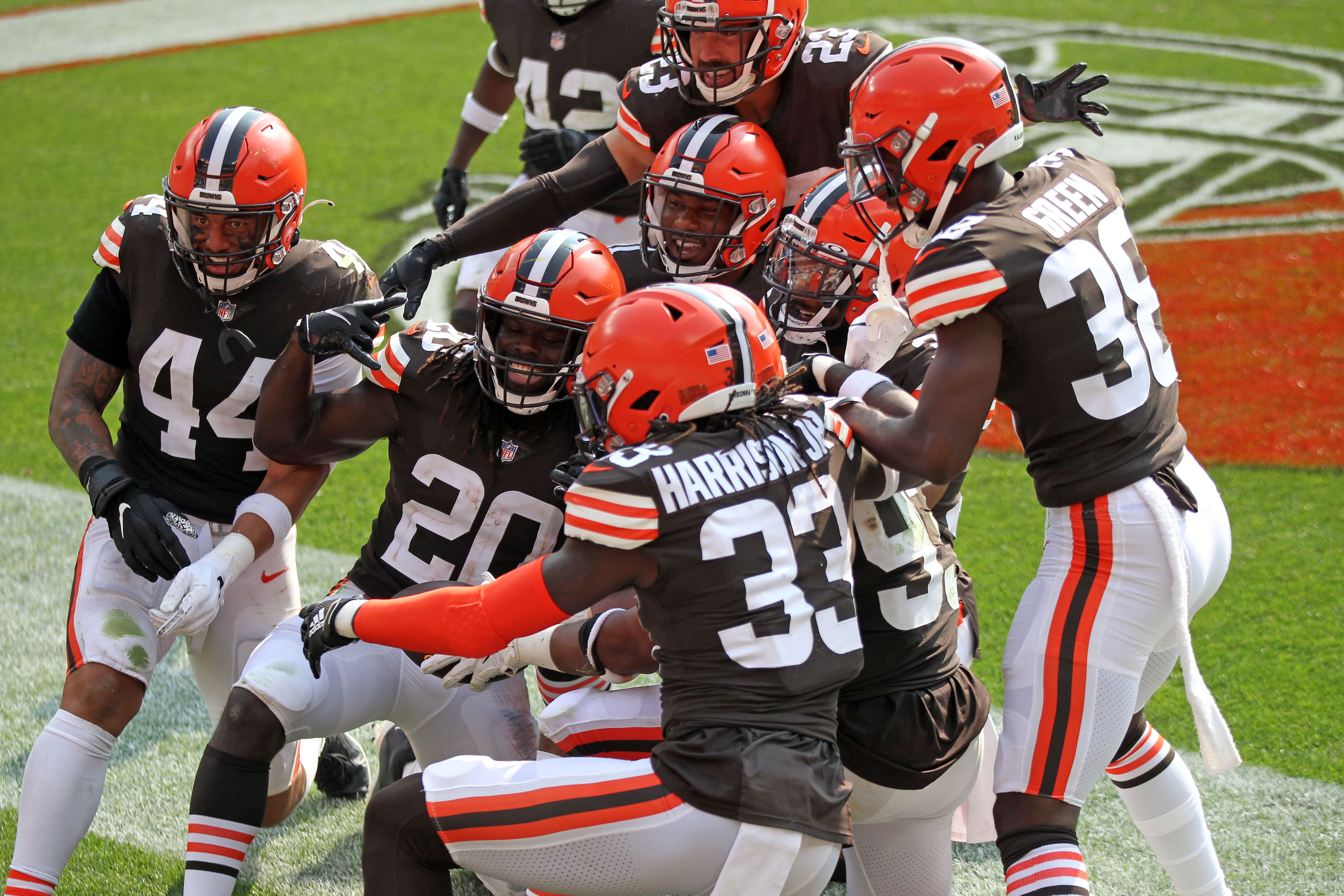 photographers' favorite photos from Browns win over