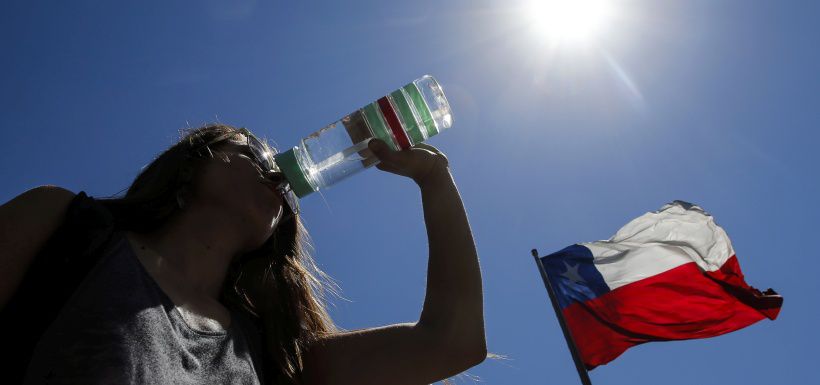 Ola de calor en zona central de Chile.