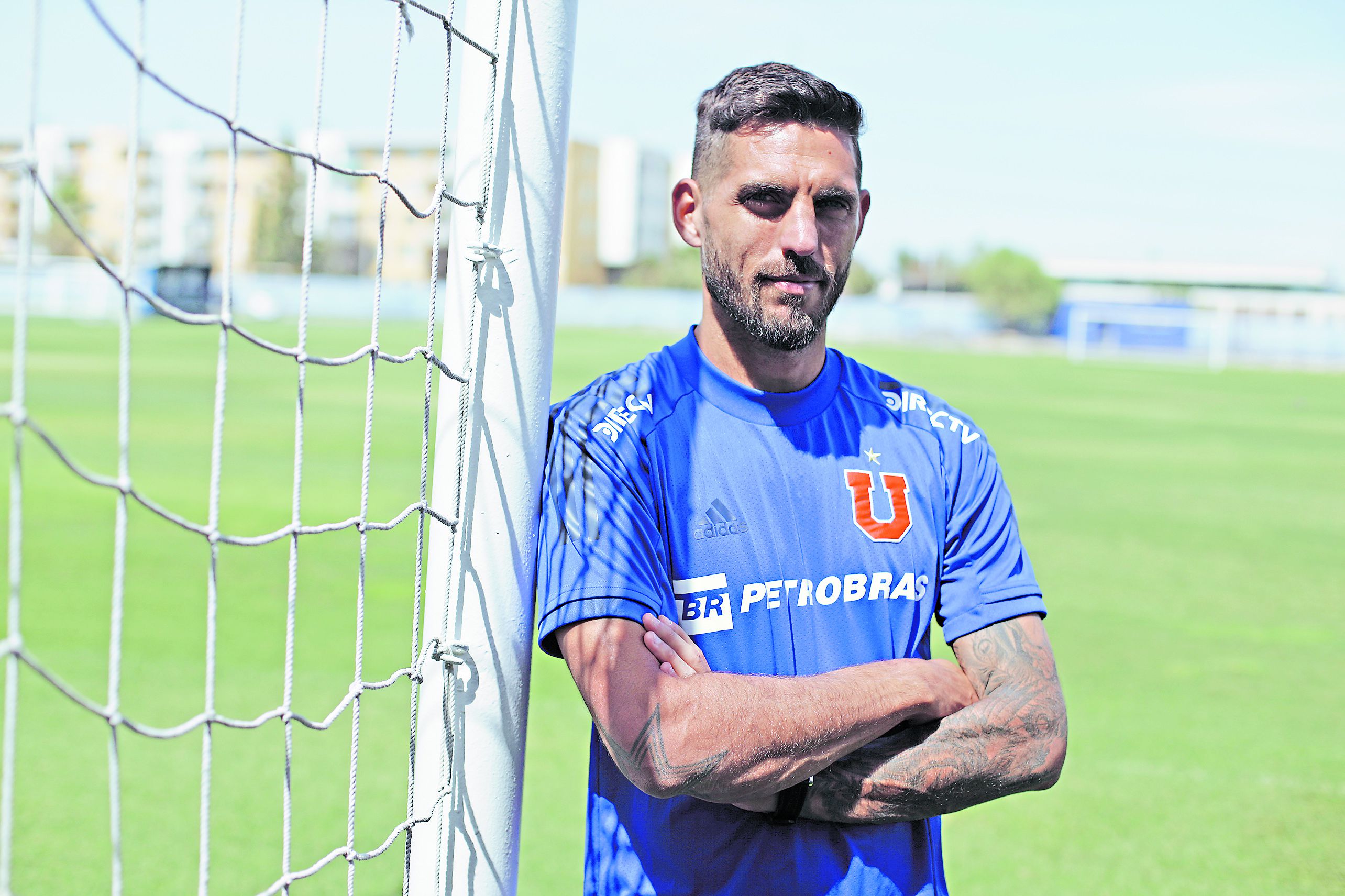 JOAQUIN LARRIVEY, DELANTERO DE LA UNIVERSIDAD DE CHILE EN EL CDA.FOTO: LUCAS ALVARADO / LA TERCERA