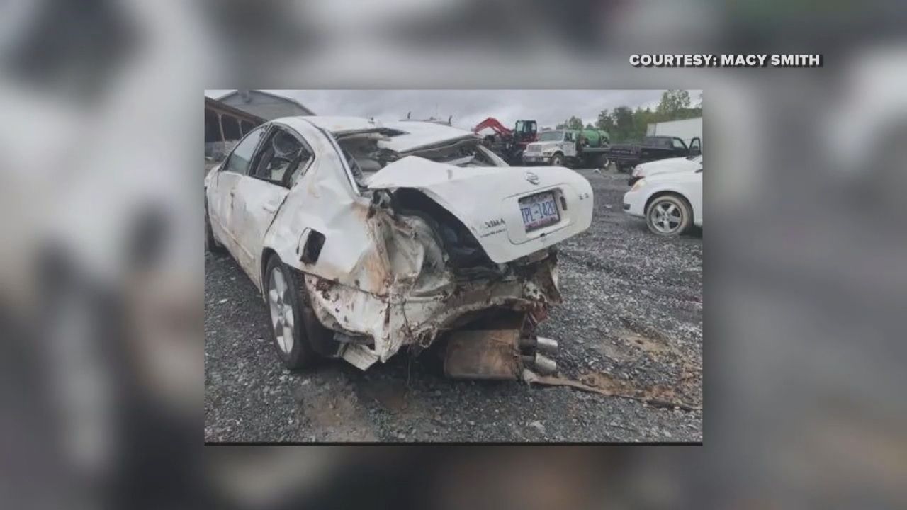 NC mom credits app for saving teen trapped in car 25 feet down