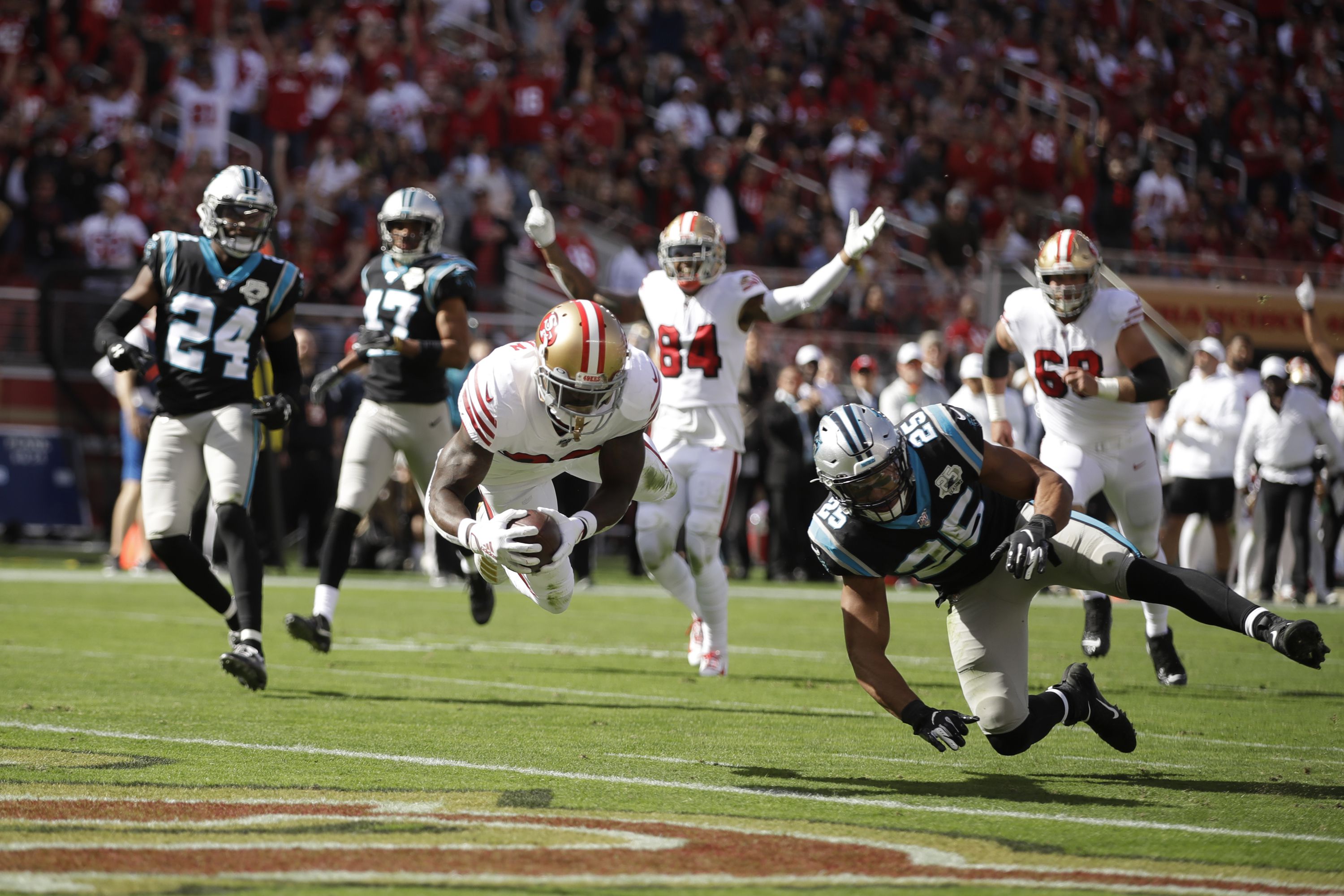 49ers vs. Panthers LIVE Streaming Scoreboard, Free Play-By-Play