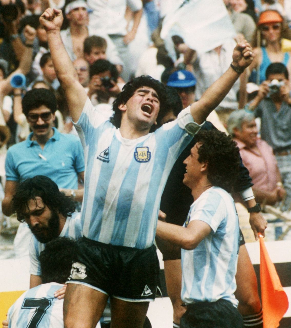 Maradona y Valdano