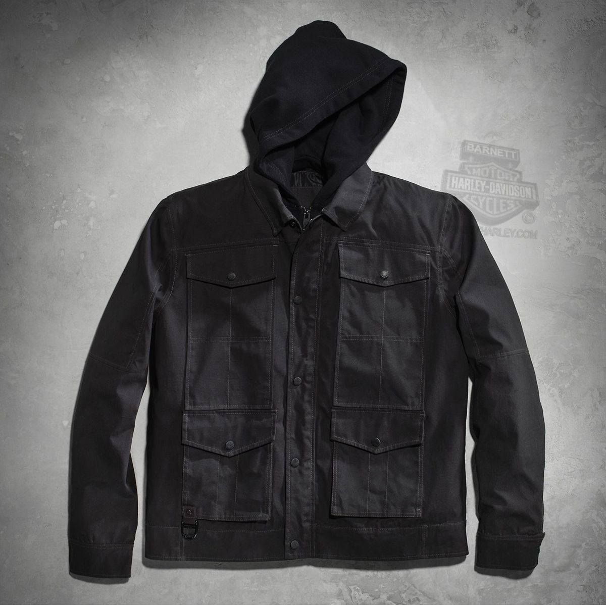 Harley davidson 3 outlet in 1 canvas jacket