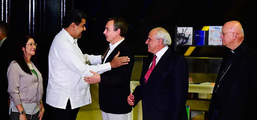 Maduro y Zapatero