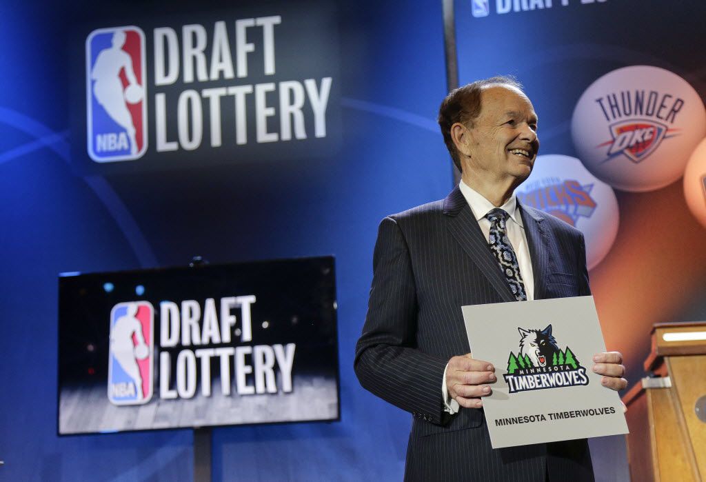 Minnesota wins NBA draft lottery, rights to No. 1 pick; Mavericks