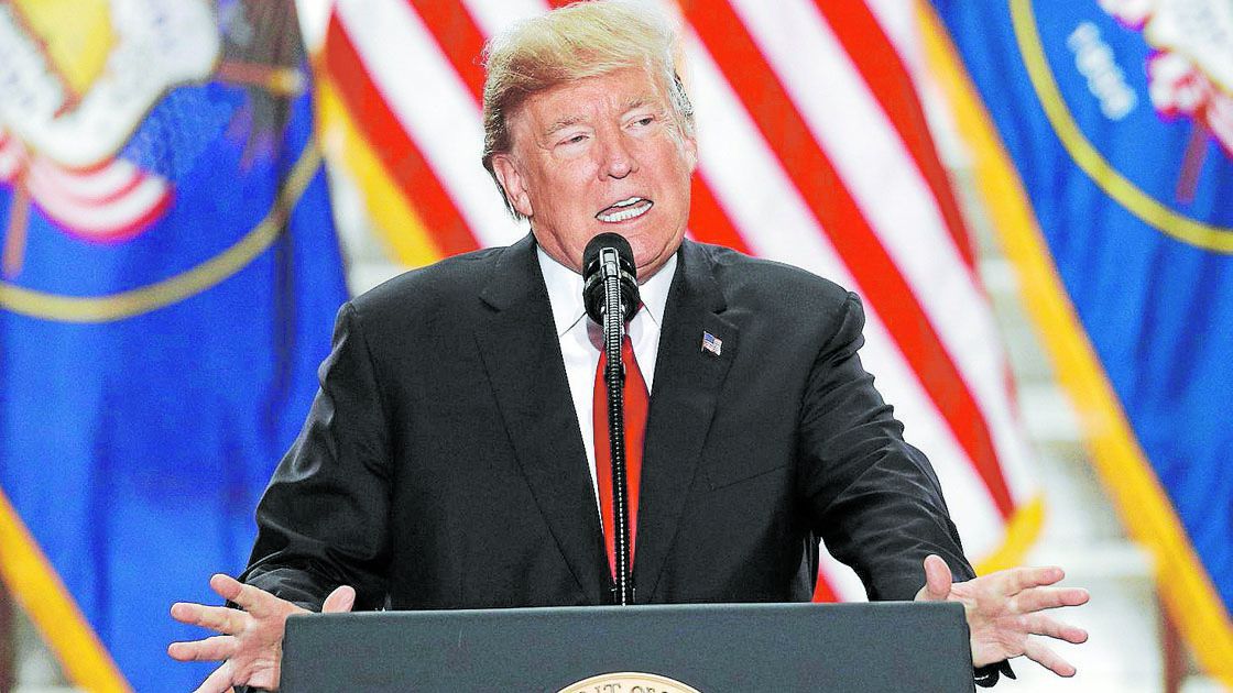 President Trump Delivers Remarks At Utah State Capitol In Salt Lake City