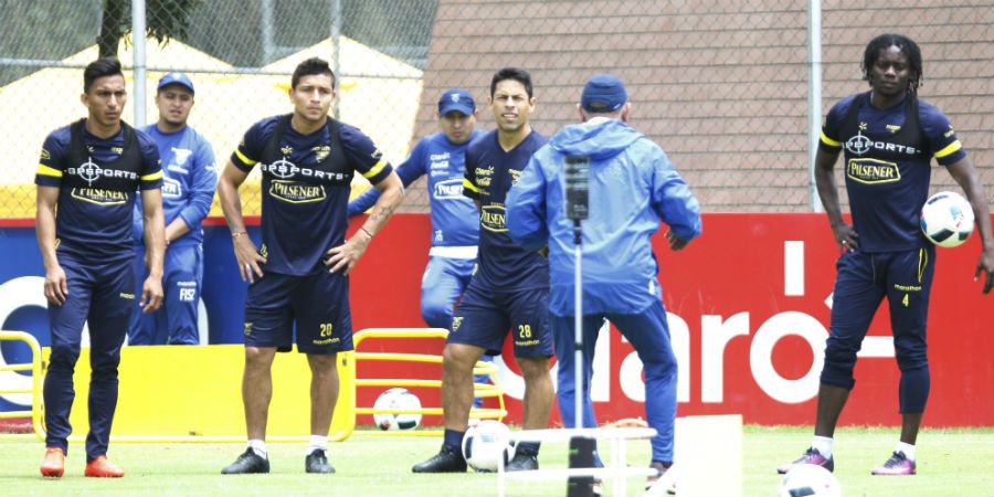 Entrenamiento de Ecuador