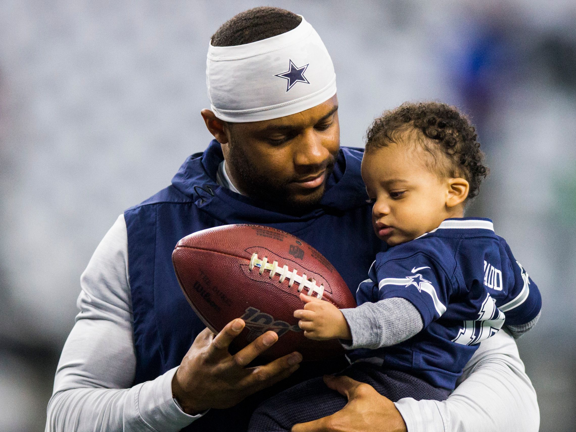 Randall Cobb Gives Sunday Night Football Game Ball to Newborn Son