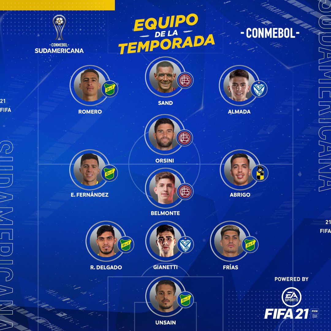 Equipo ideal Sudamericana