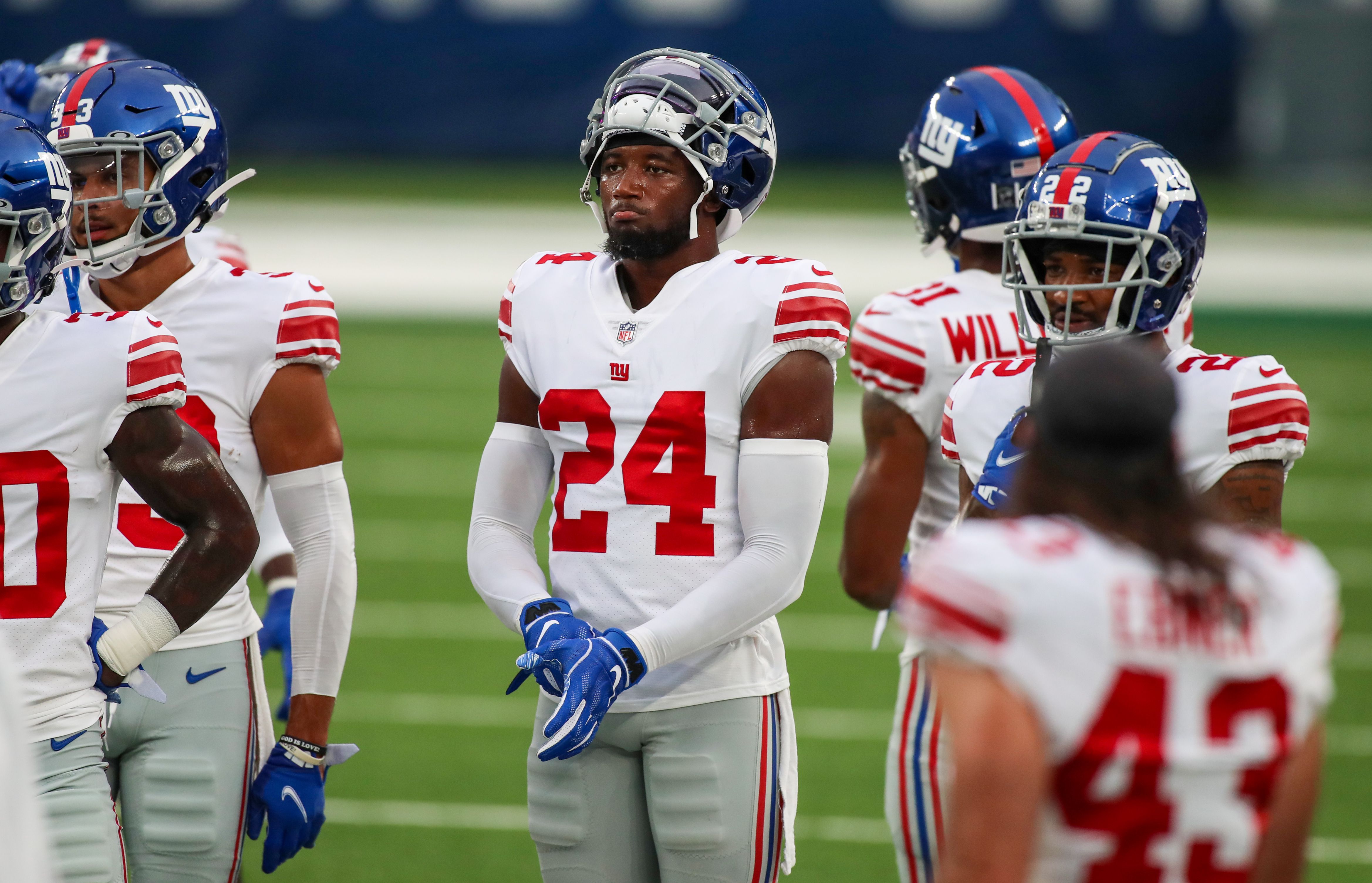 3 Giants — Dexter Lawrence, Andrew Thomas, Saquon Barkley — on PFF