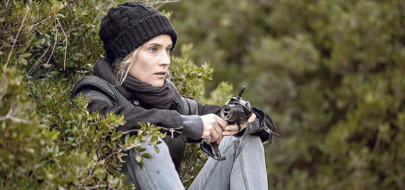 Diane Kruger ganó el premio a Mejor Actriz en el Festival de Cannes como Katja, cuya familia muere a manos de neonazis en In the fade, the Fatih Akin.