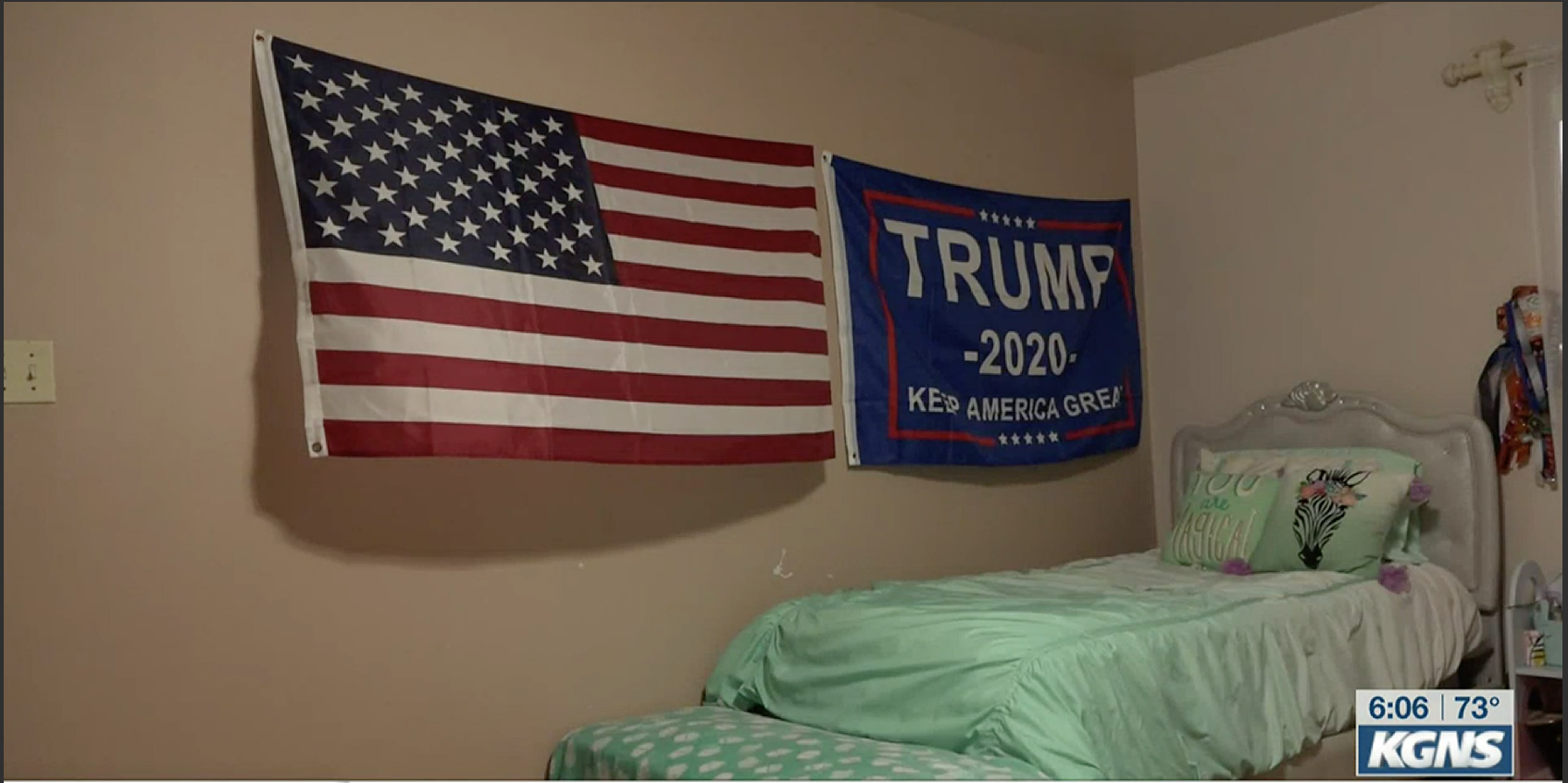 Flag deals in room