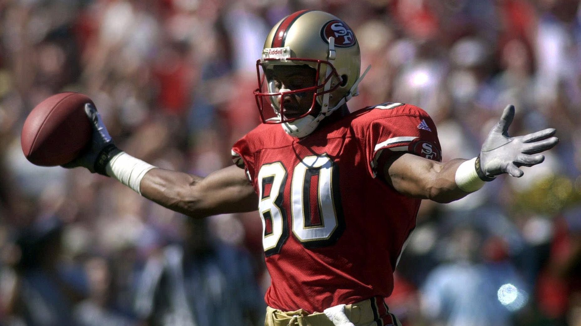Jerry Rice said he put stickum on his gloves, then said deflating