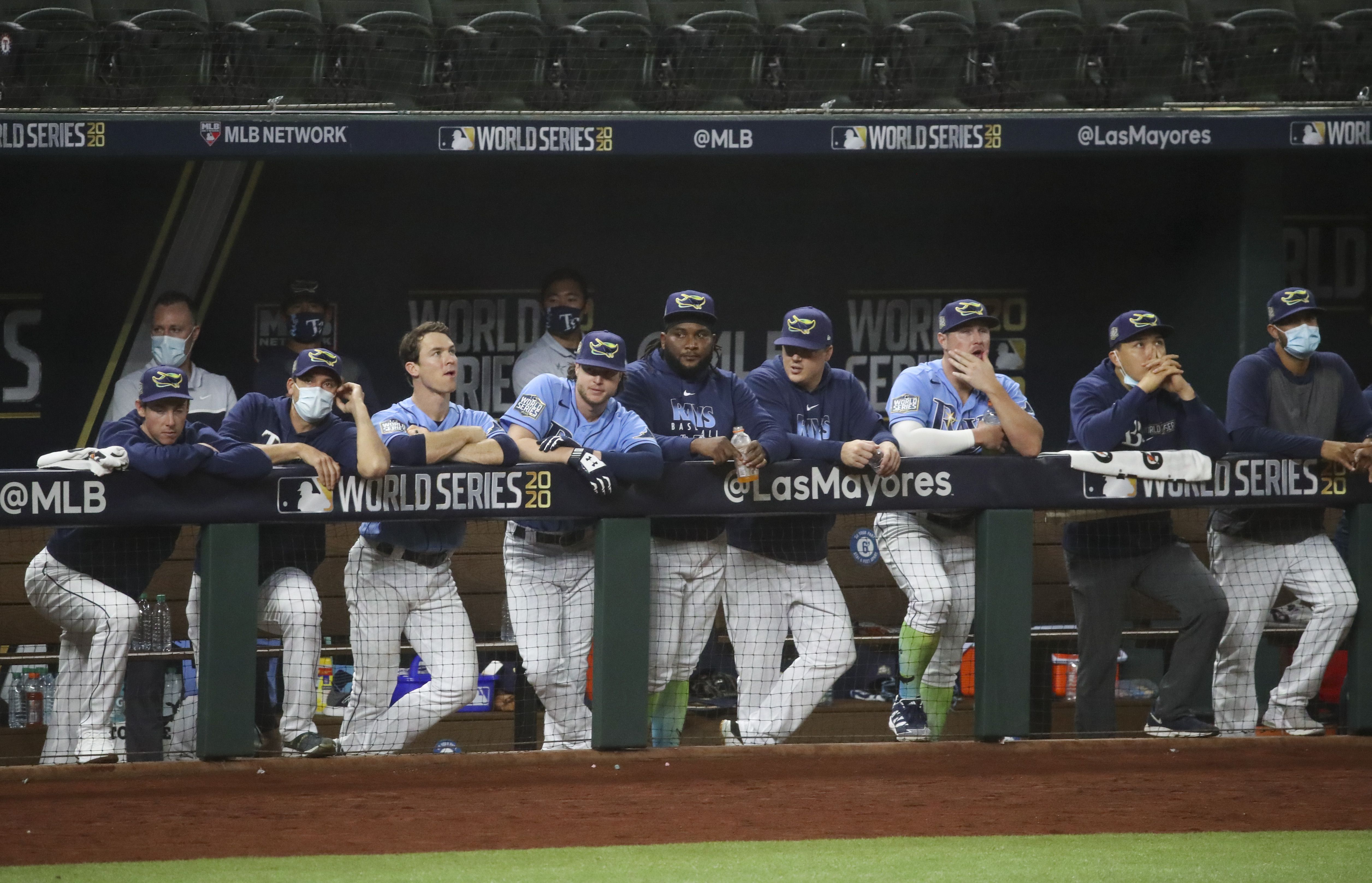 Game Used World Series Blue Jersey: Ozzie Timmons - Game 5