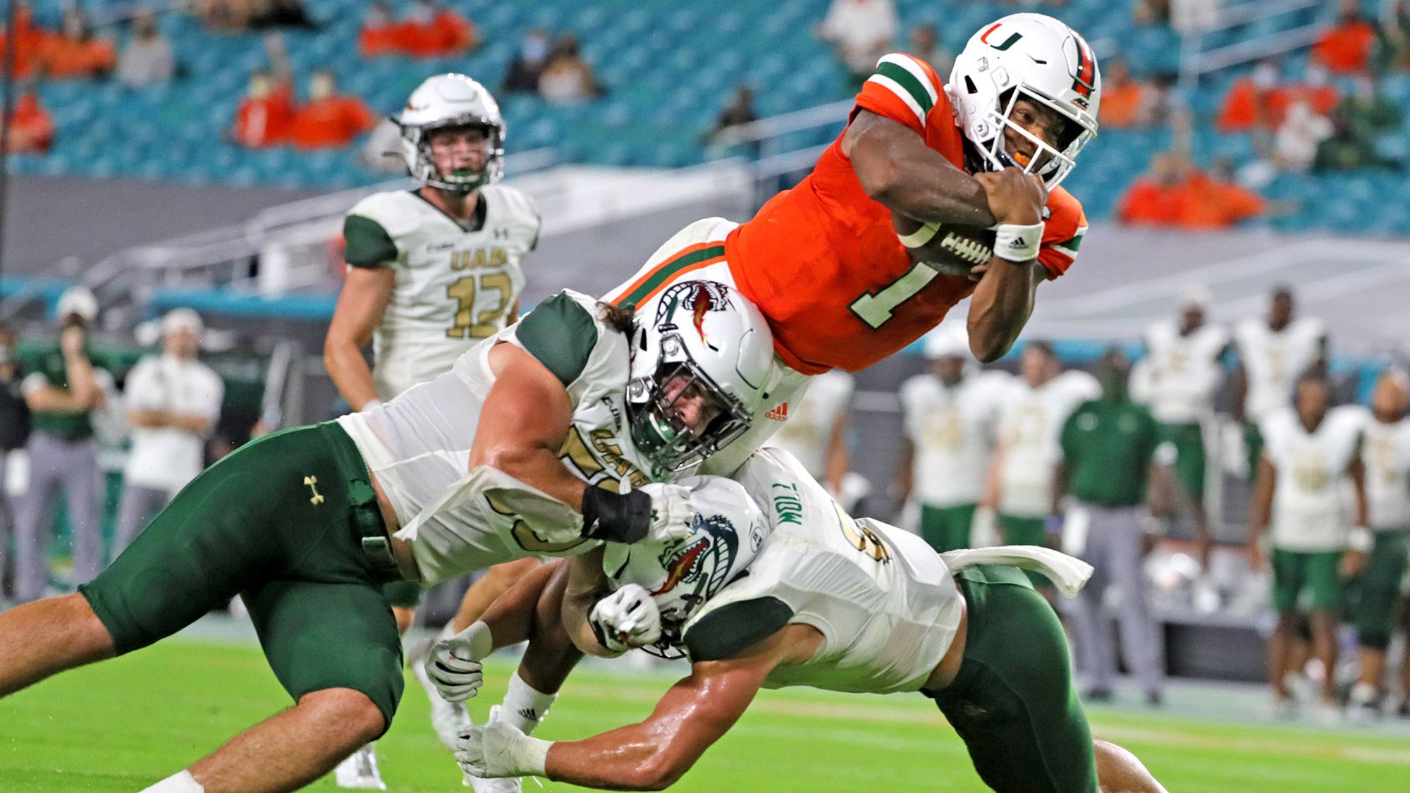 Gallery: 'Canes Football Wins Battle of the Miami's - The Miami Hurricane