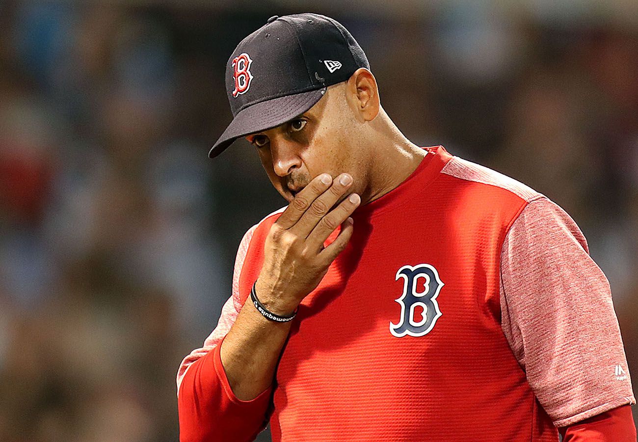 Red Sox's epic collapse is 'frustrating' Alex Cora