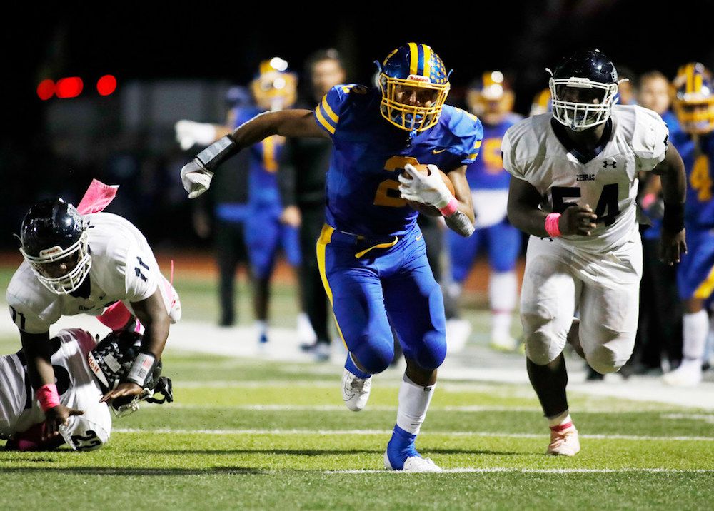 Football: Woodbridge vs New Brunswick, Oct. 25, 2019 