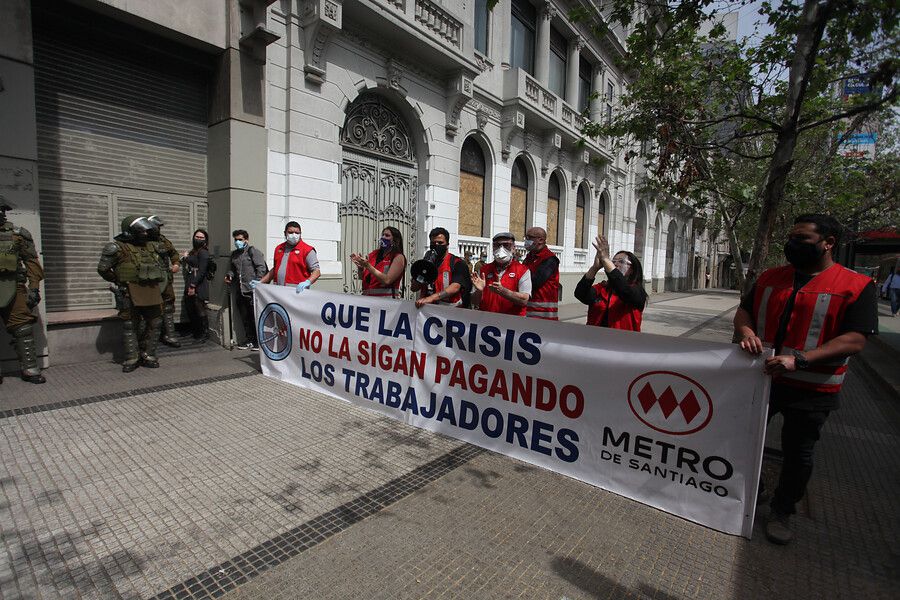 Protestas Metro