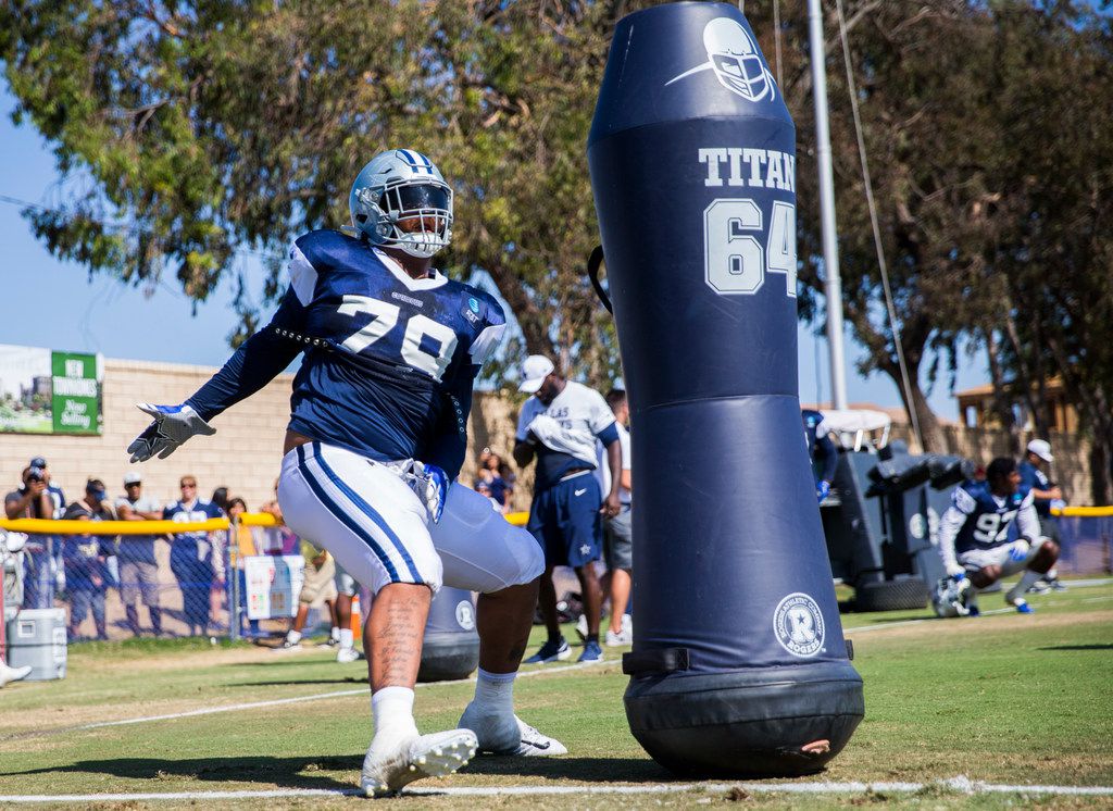 Cowboys encouraged by rookie DT Tyrsten Hill's progress