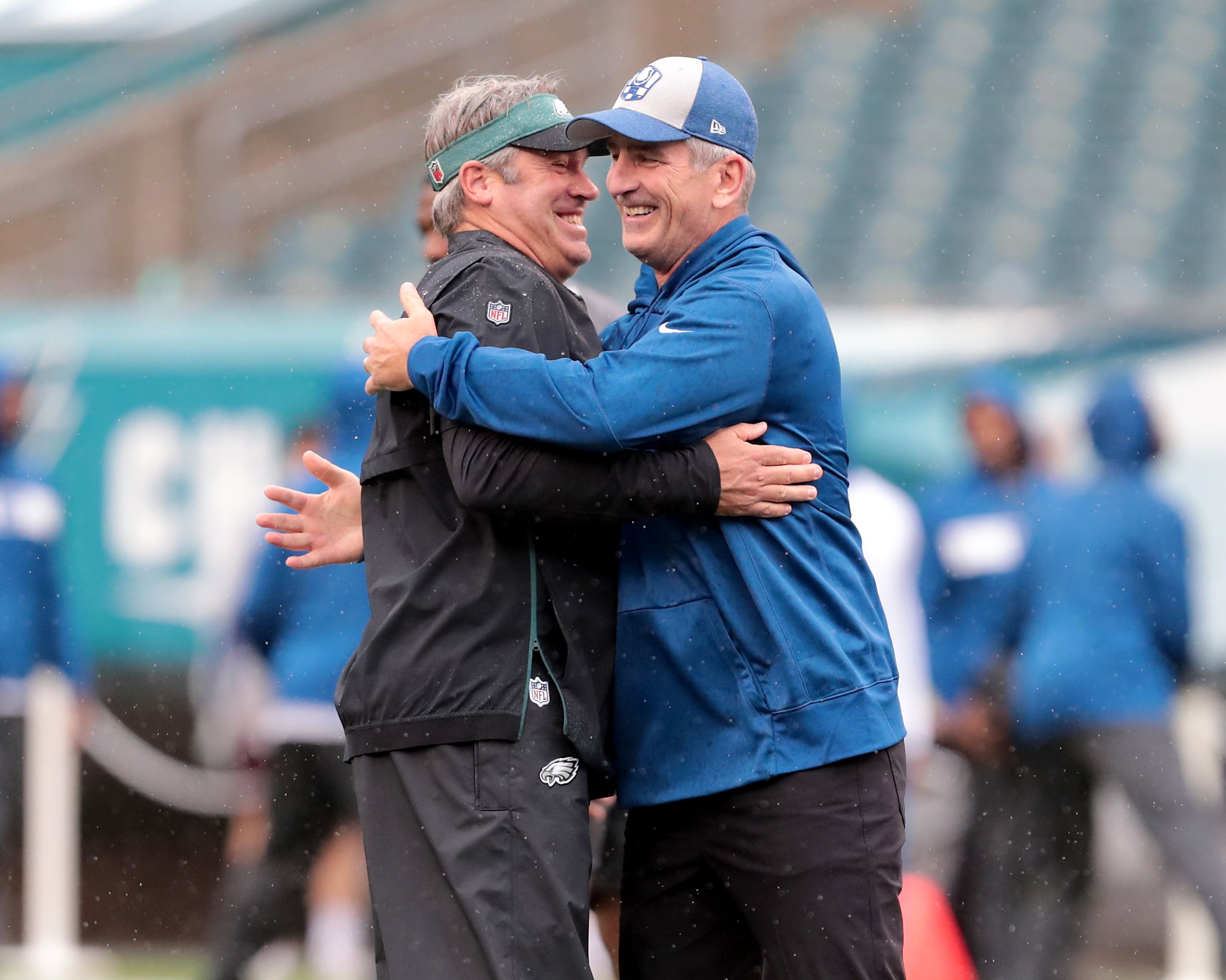 Eagles' Doug Pederson to face off against Colts' Frank Reich