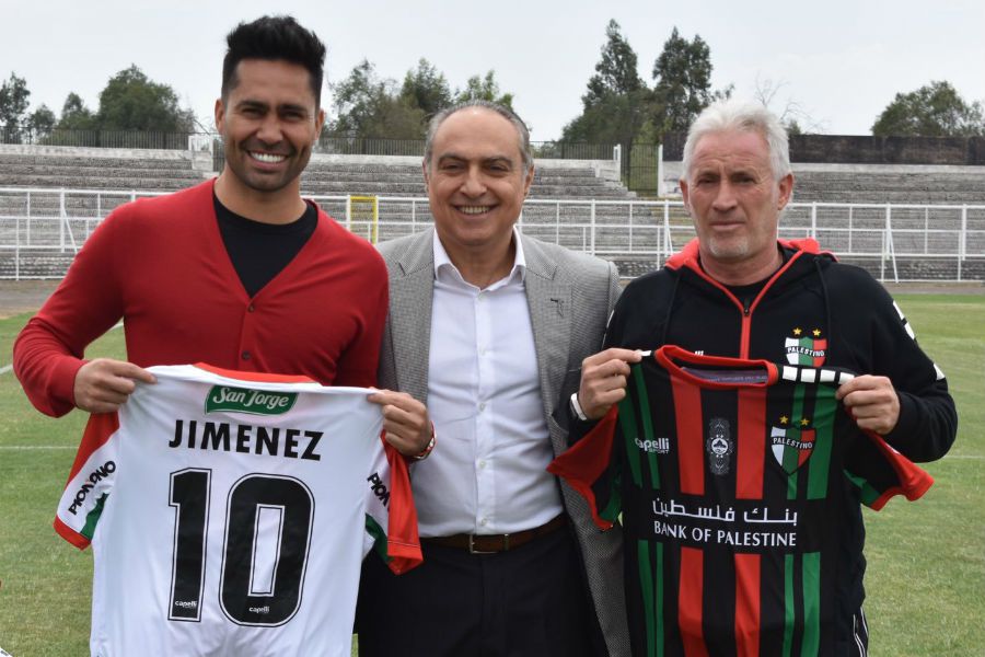 Luis Jiménez presentado en Palestino | Octubre, 2019