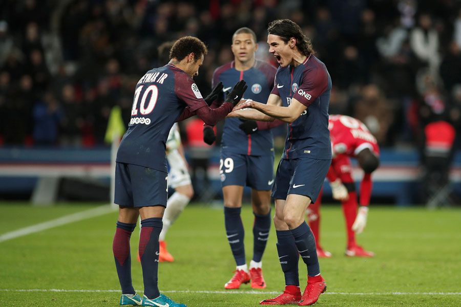 Neymar, Cavani