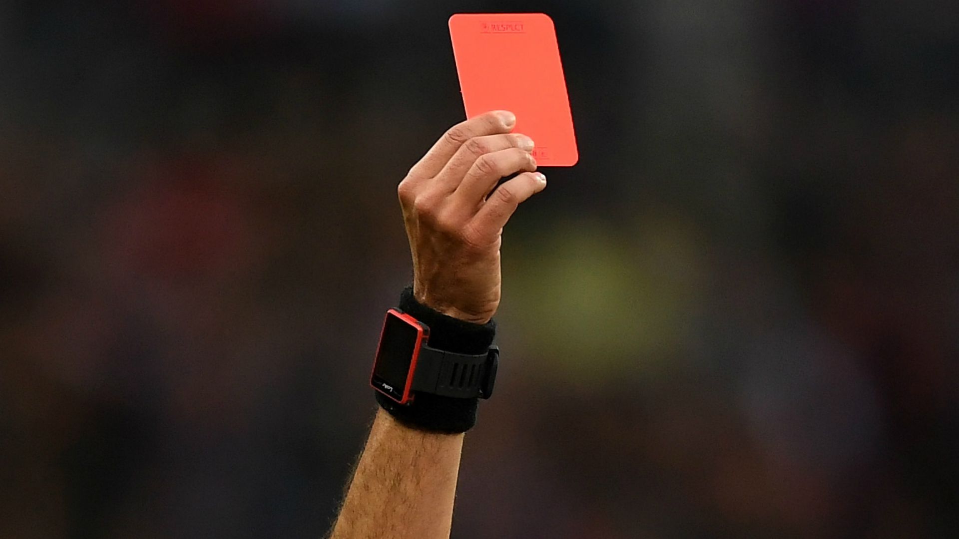 Tarjeta roja red card