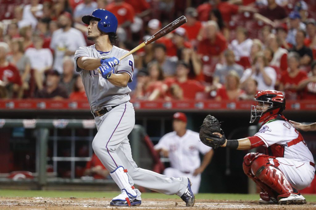 Yu Darvish homers, Rangers beat Reds 6-5 for 2-game split