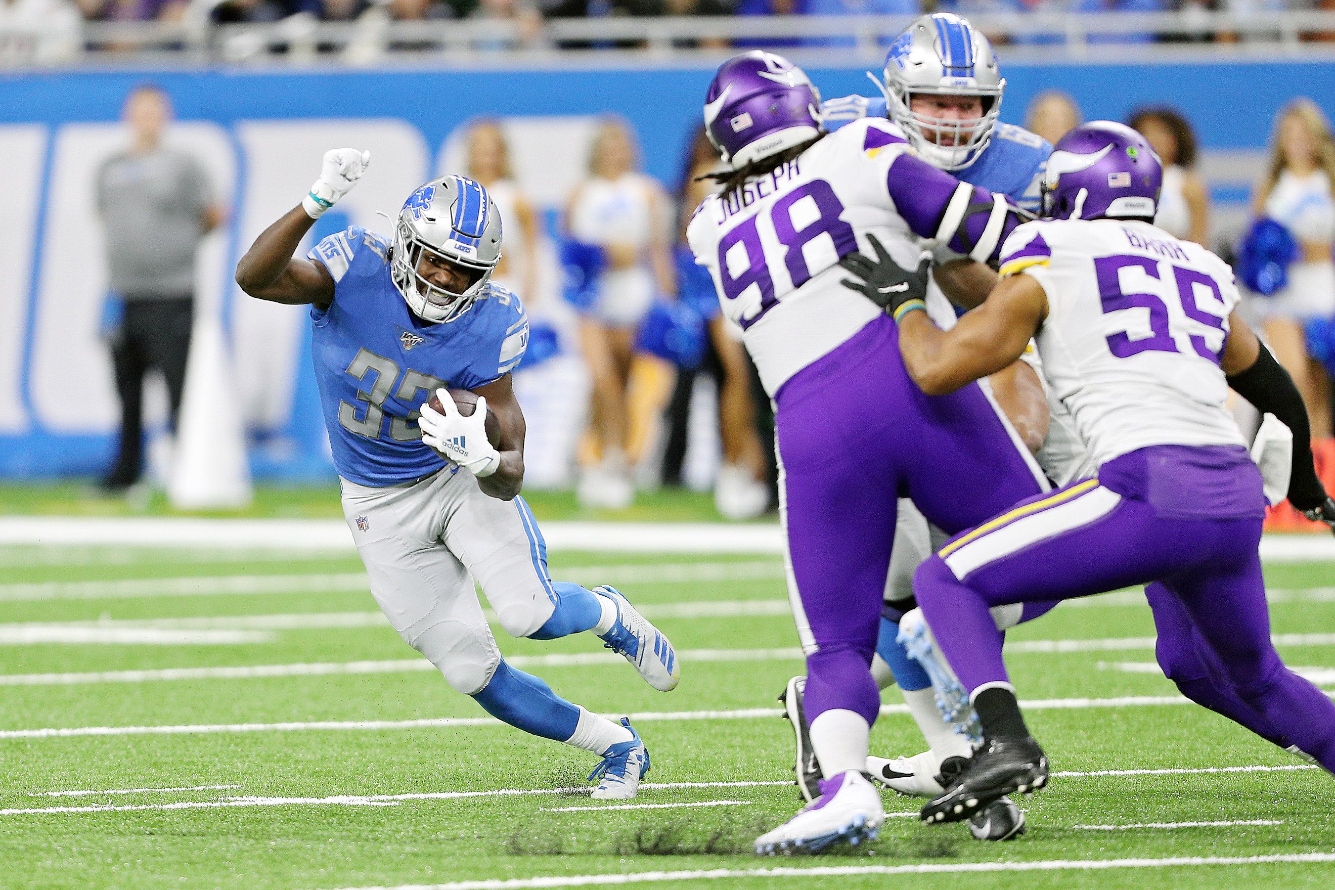 3 things we learned: Lions RB Kerryon Johnson is back on track