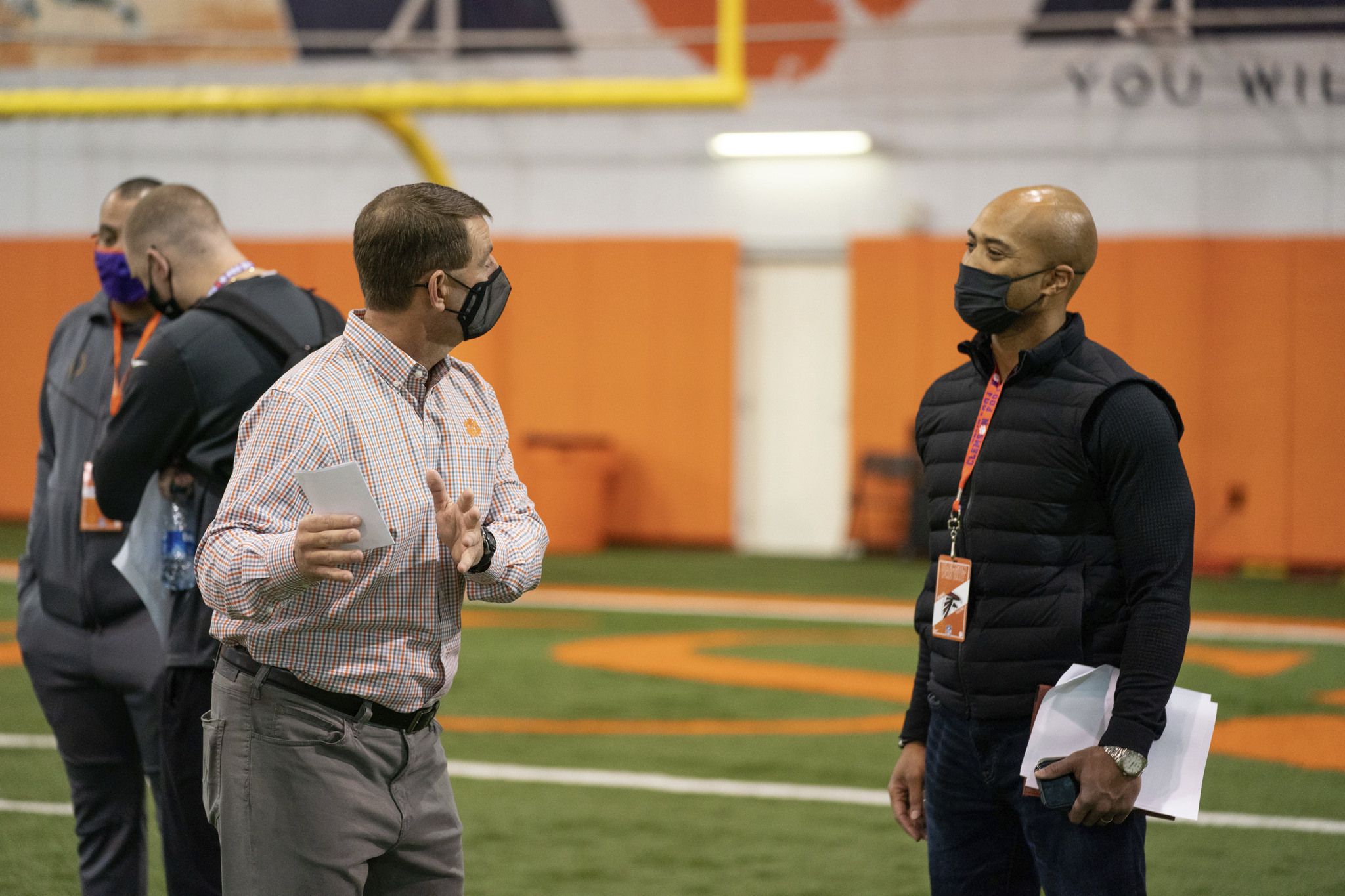 Clemson's Trevor Lawrence Flaunts Glorious Hair At Steller Pro Day Workout