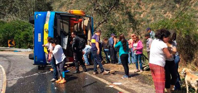 accidente en La Dormida