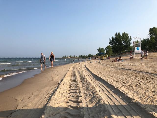 Steamer, City of Benton Harbor in St. Joseph Michigan