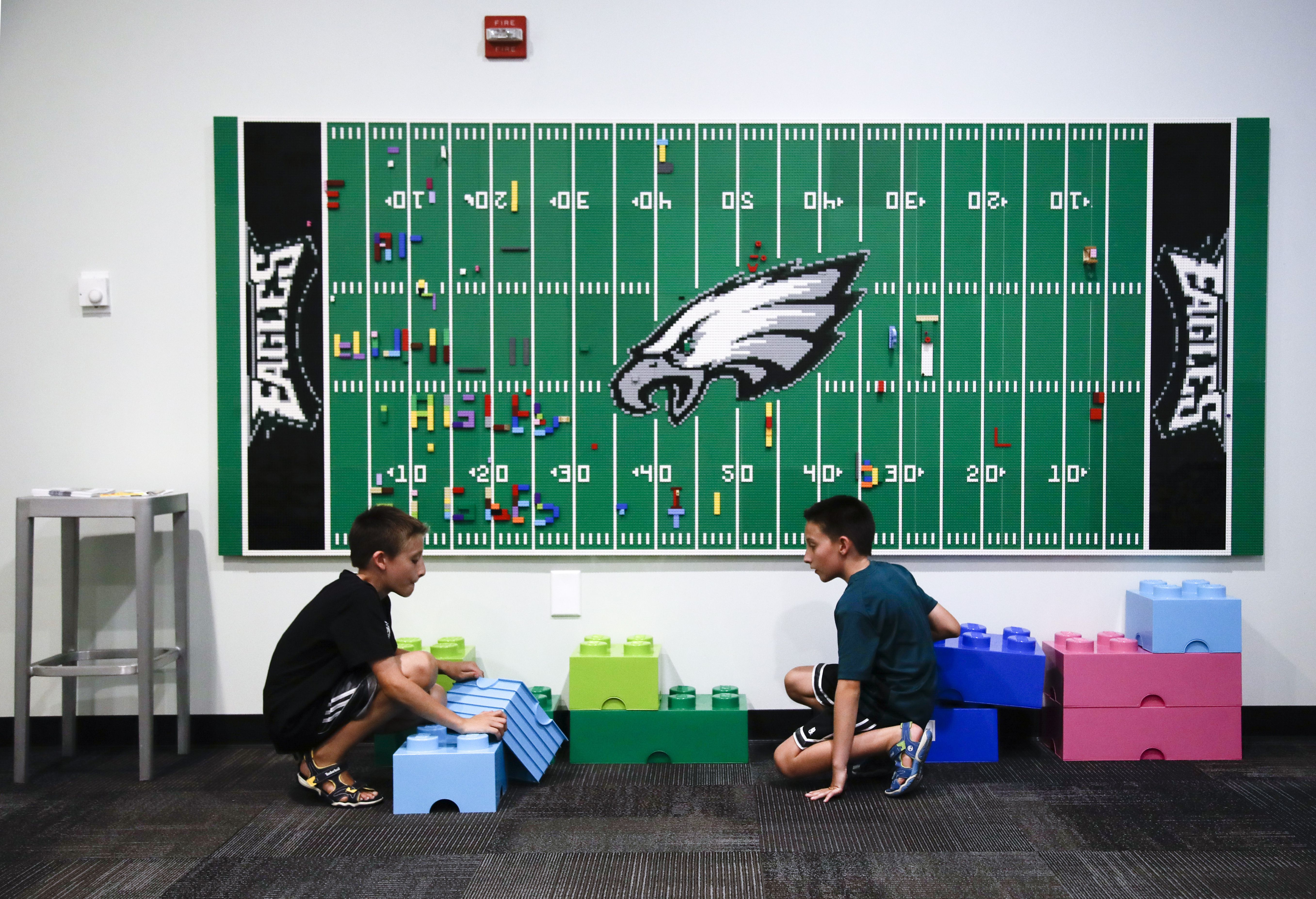 Philadelphia Eagles open room inside stadium to help kids with autism cope  with sensory overload 