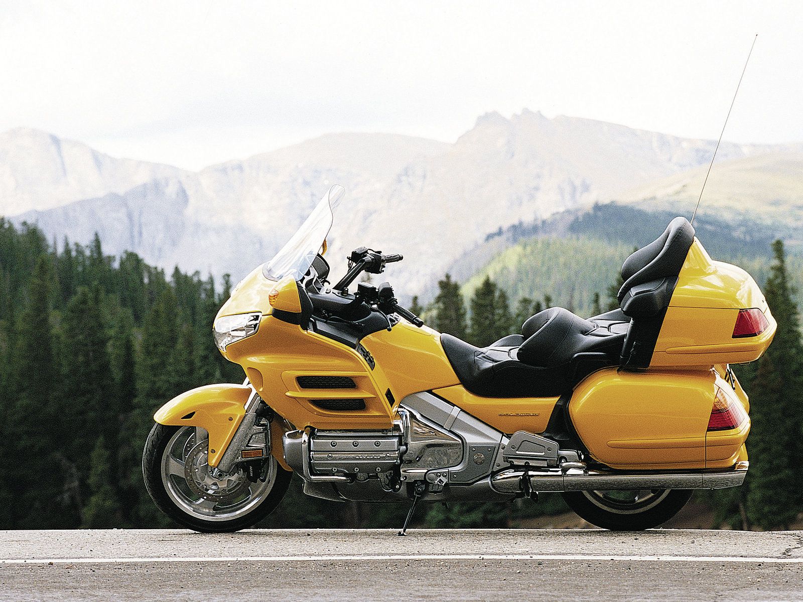 Honda goldwing deals yellow