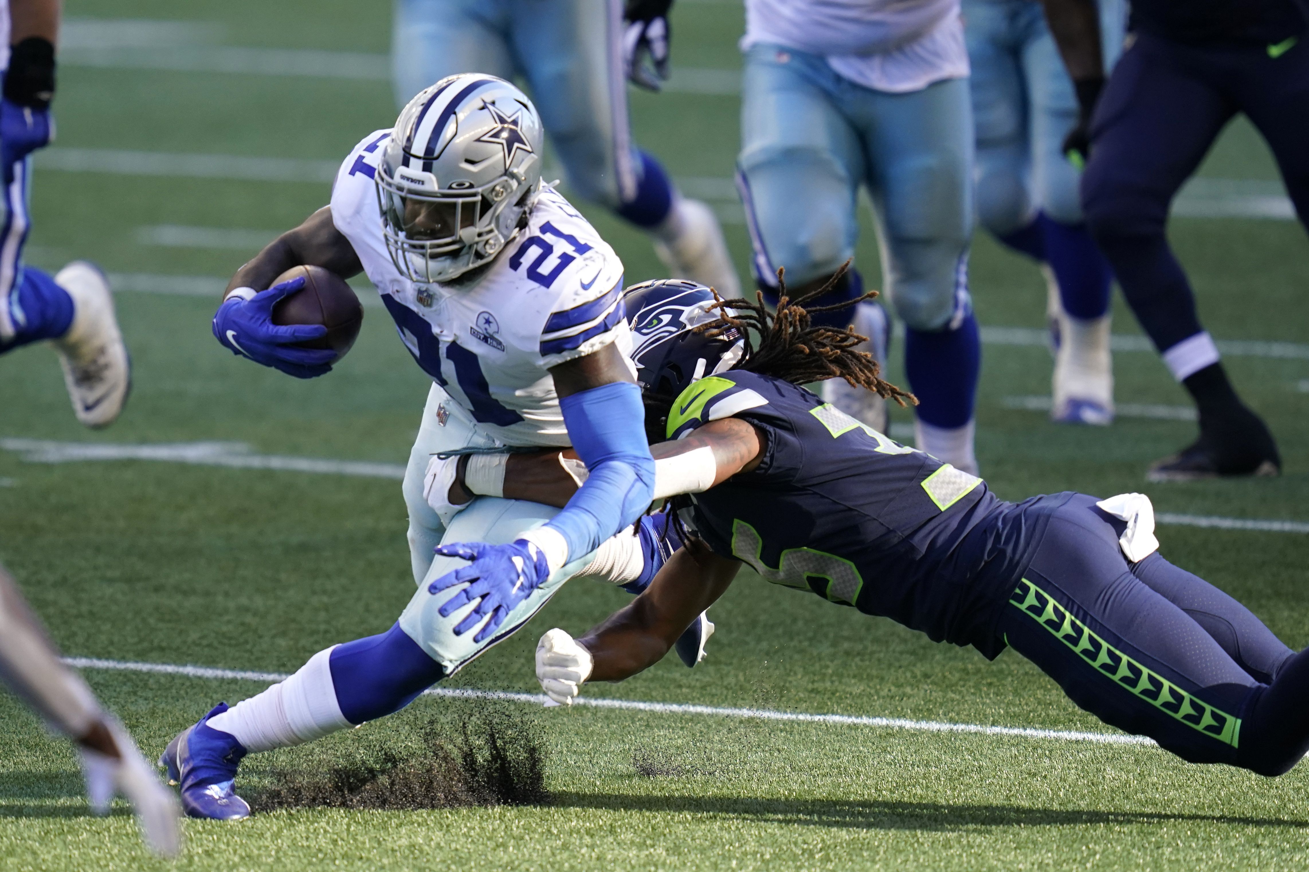 Wilson throws 5 more TDs, Seahawks topple Cowboys 38-31 - The Columbian