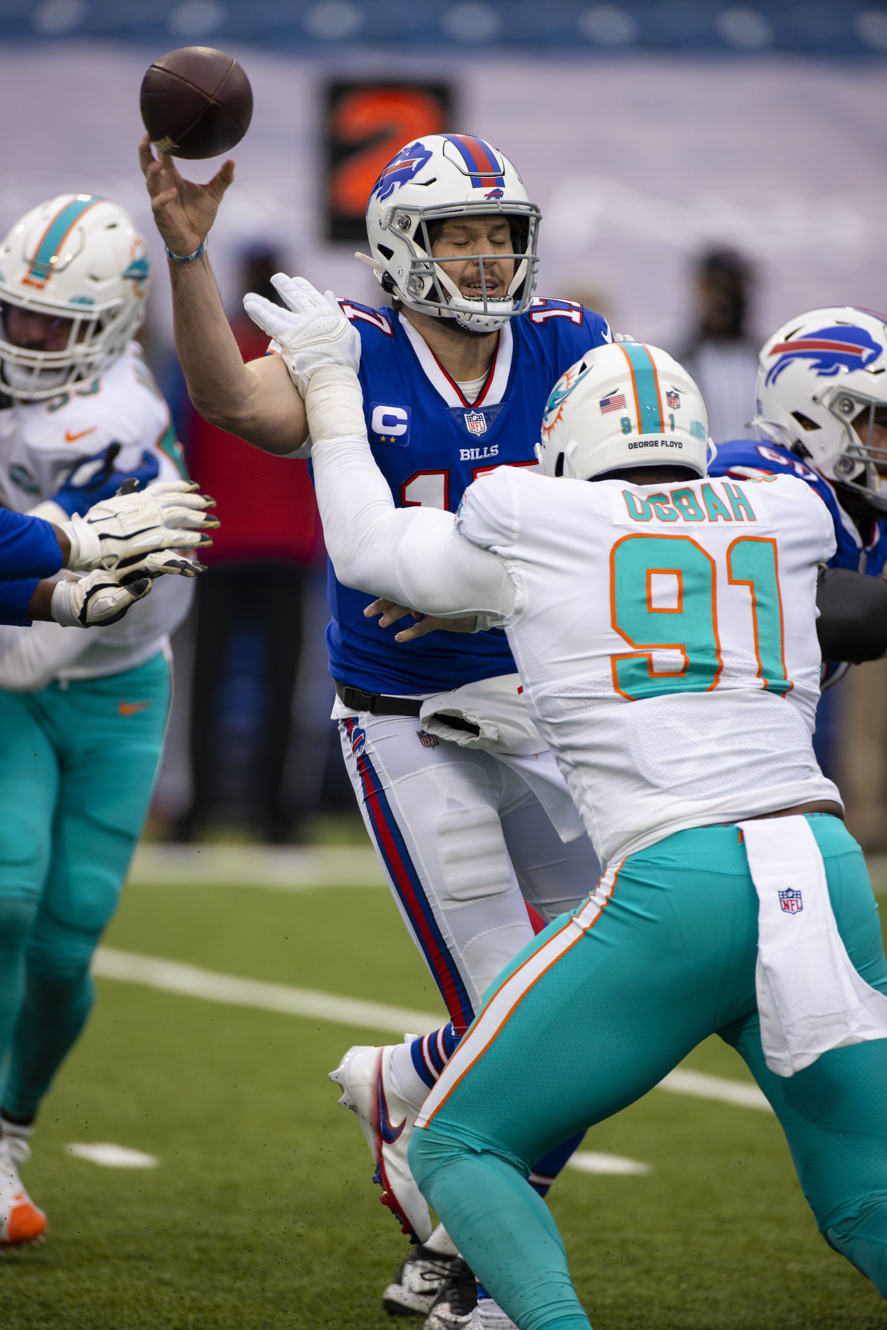 Bills eliminate Dolphins with 56-26 rout; set to host Colts - The