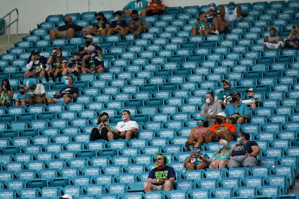 Dolphins vs. Bills, Week 2: Hard Rock Stadium to have reduced fan capacity  in attendance for home opener - DraftKings Network