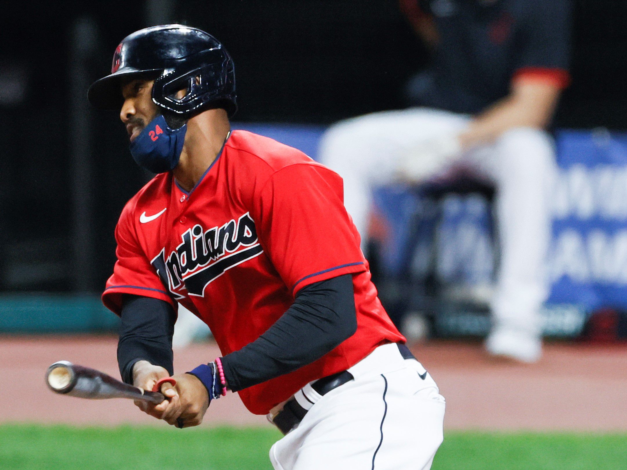 Tyler Naquin was big at-bat. Paired with Triston McKenzie's solid