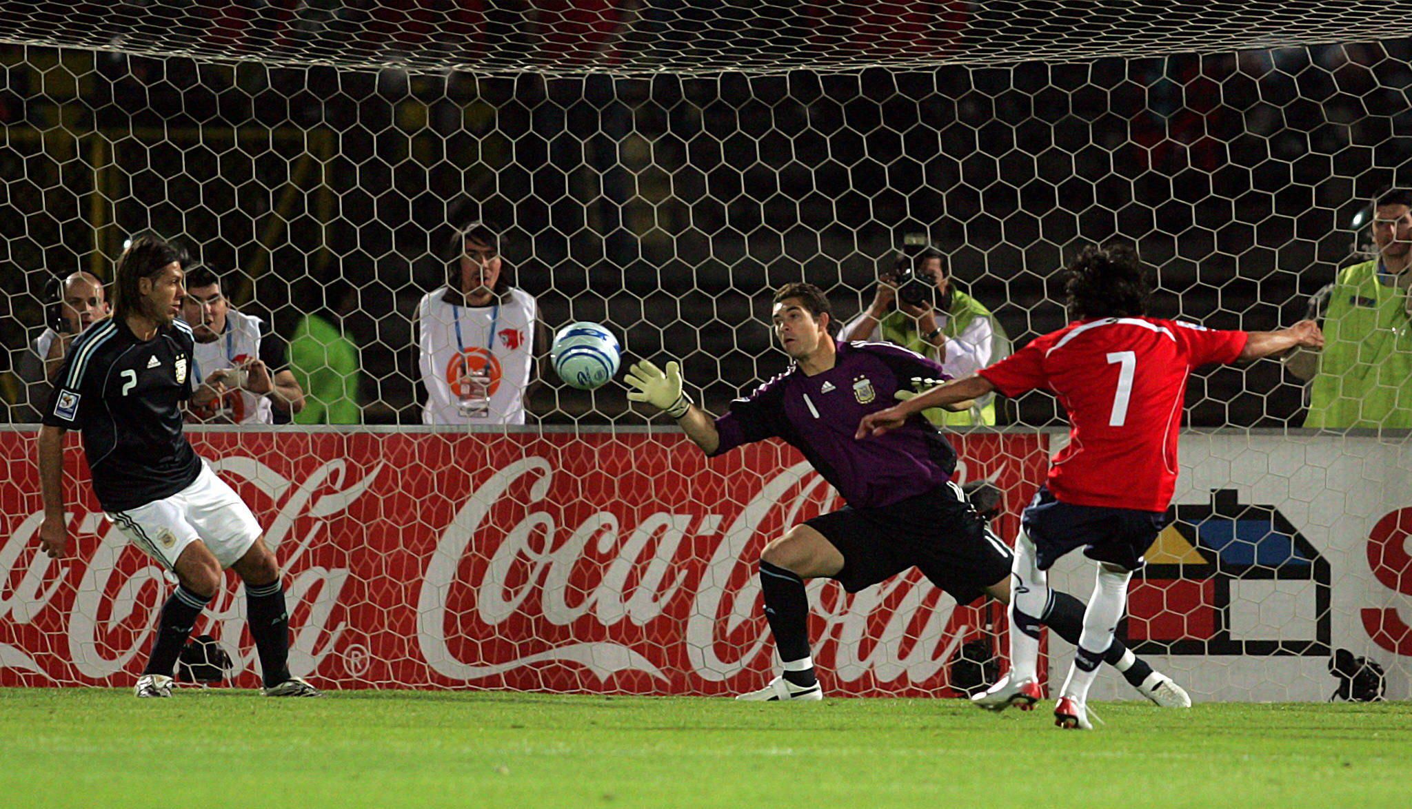 Chile vs Argentina 2008, Fabián Orellana