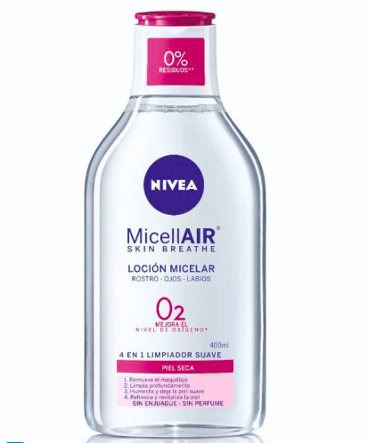 Agua micelar nivea