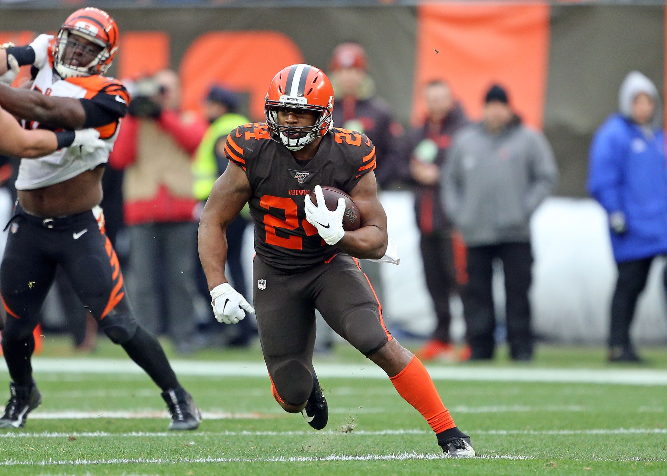 Browns RB coach: Nick Chubb can lead the NFL in rushing, average 6