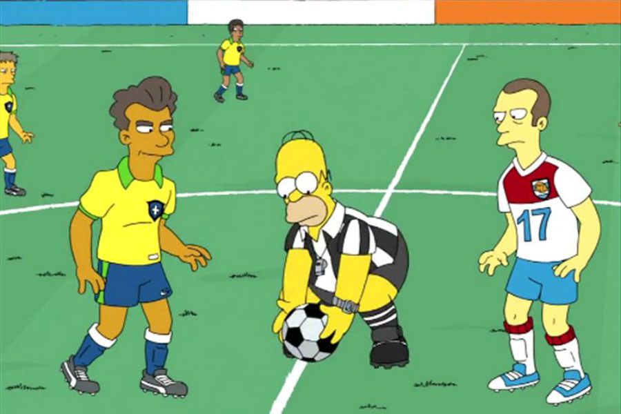 los simpsons copa del mundo