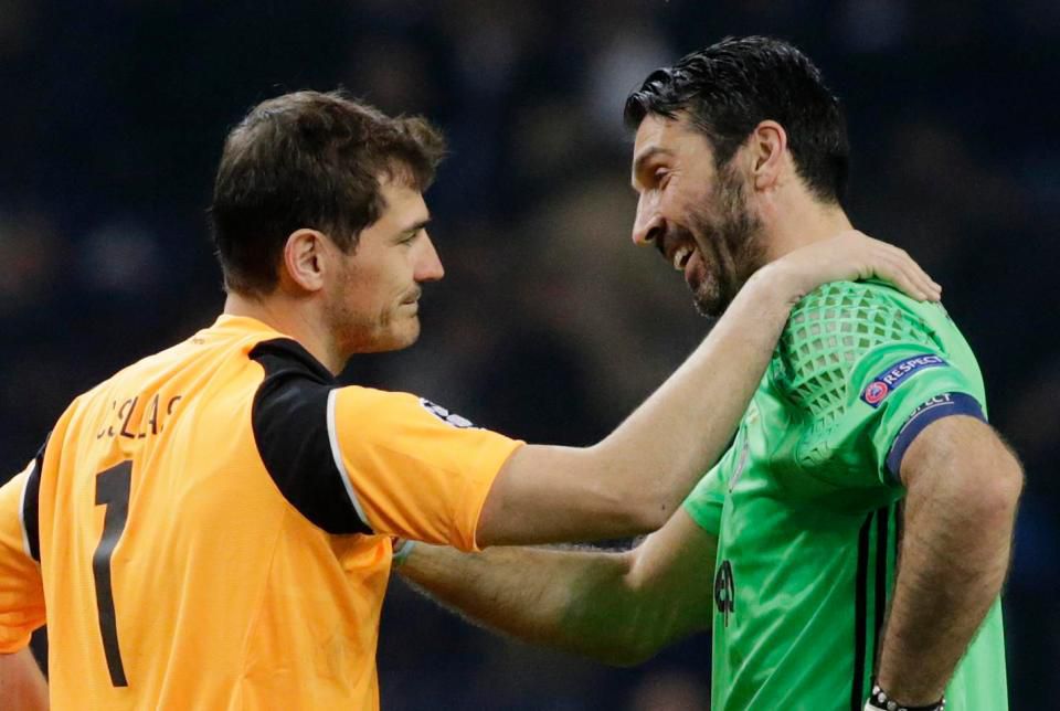 Casillas y Buffon